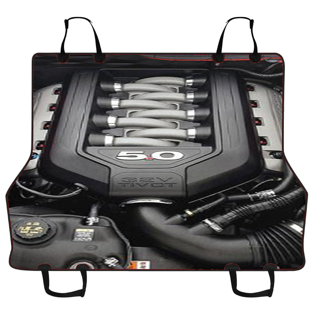5 0l coyote ford mustang gt engine Car Pet Seat Cover