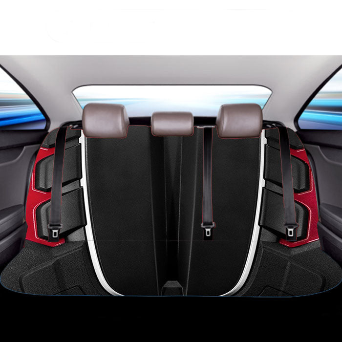 Audi Red Rs Engine Sports Car Back Rear Seat Covers