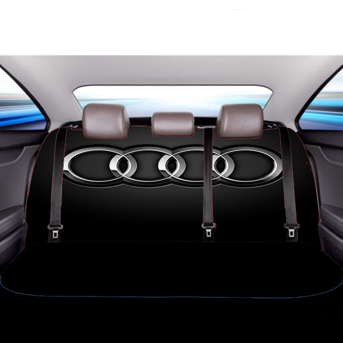Audi S6 Twin Logo Car Back Rear Seat Covers