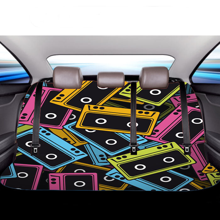 Audio Cassette Car Back Rear Seat Covers