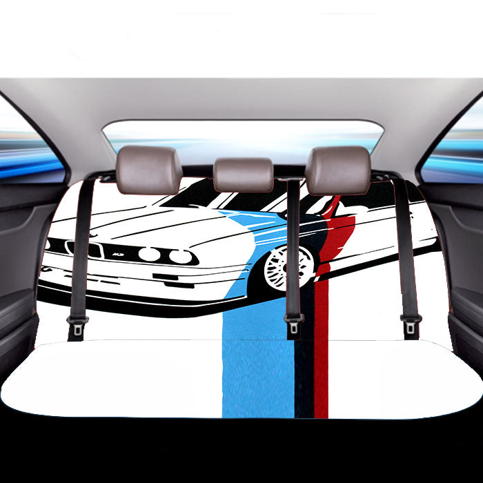 Bmw Artwork Car Back Rear Seat Covers
