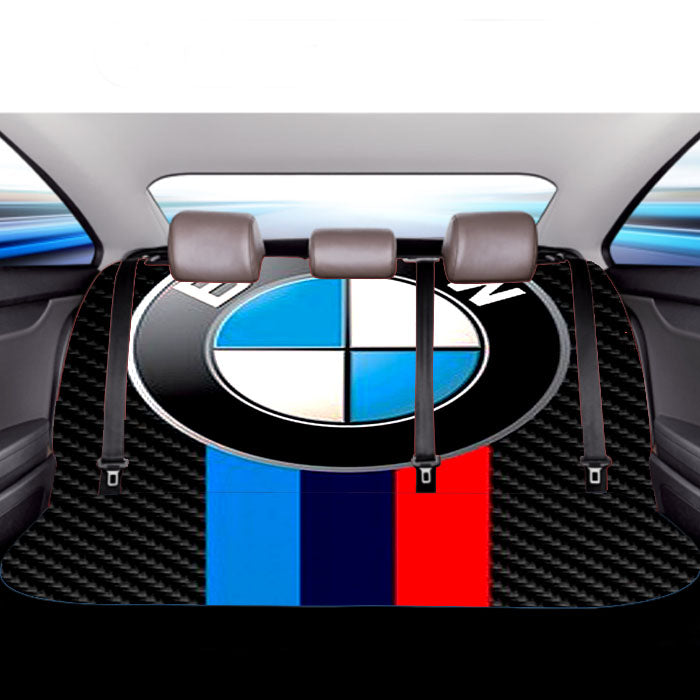 Bmw Logo 3 Stripe Car Back Rear Seat Covers