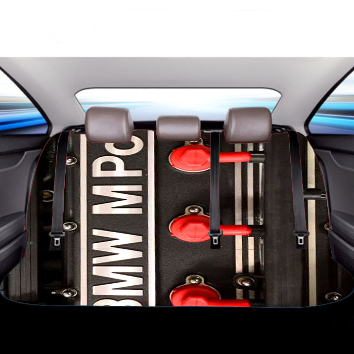 Bmw M Power Engine Car Back Rear Seat Covers