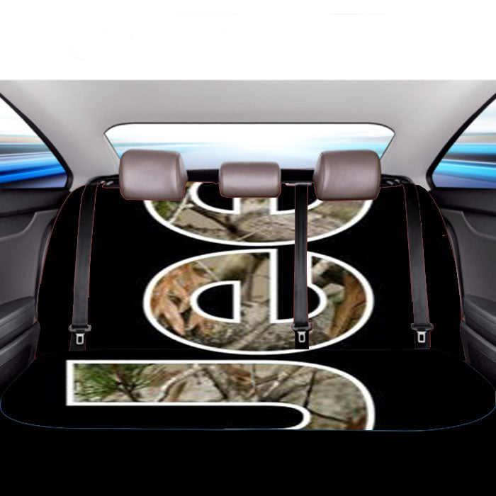Browning Deer Camo Jeep Car Back Rear Seat Covers