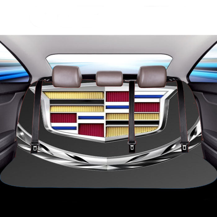 Cadillac Car Logo Car Back Rear Seat Covers