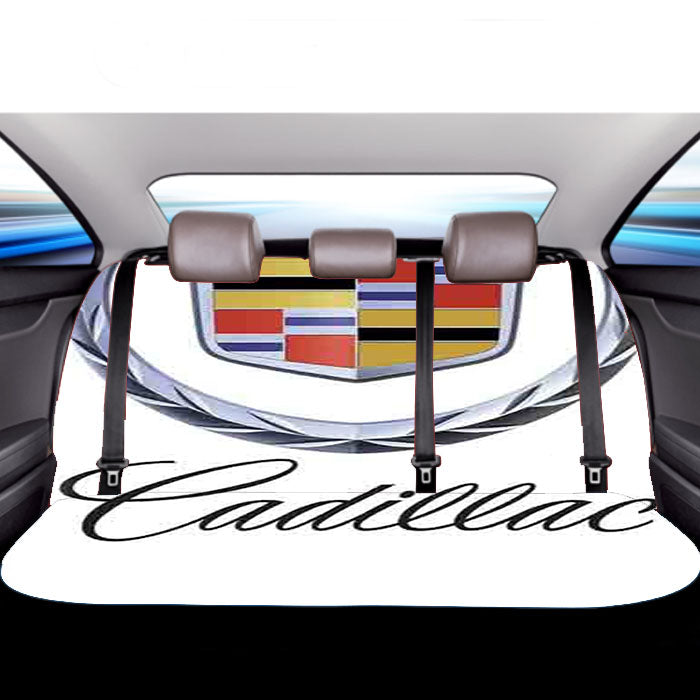 Cadillac Logo Car Back Rear Seat Covers