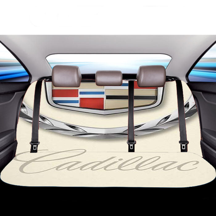 Cadillac Logo Cadillac Car Back Rear Seat Covers