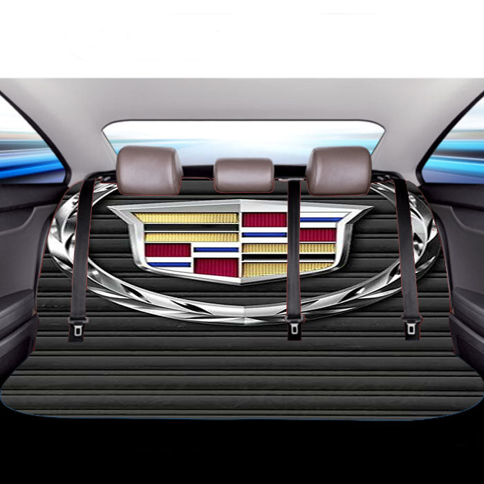 Cadillac Metal Logo Car Back Rear Seat Covers