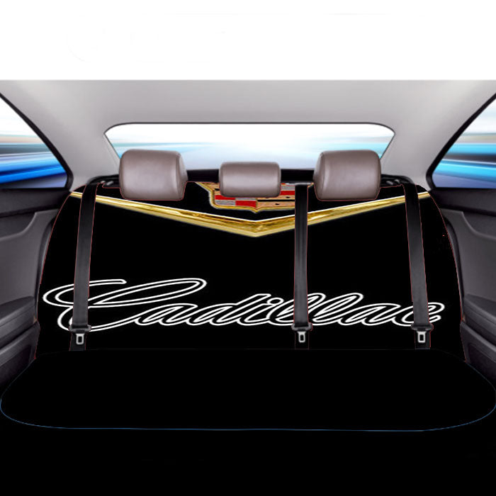 Cadillac Old Logo Car Back Rear Seat Covers