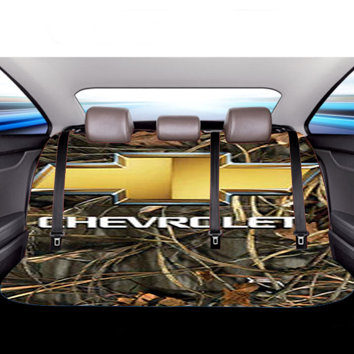 Camo Chevy Chevrolet Car Back Rear Seat Covers