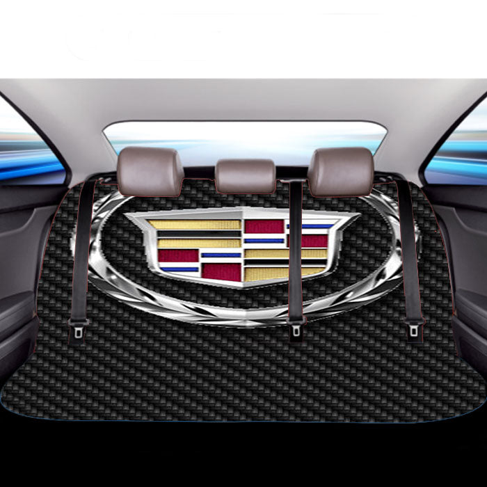 Car Cadillac Logo Car Back Rear Seat Covers