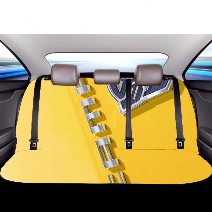 Chevrolet Camaro Transformers Car Back Rear Seat Covers