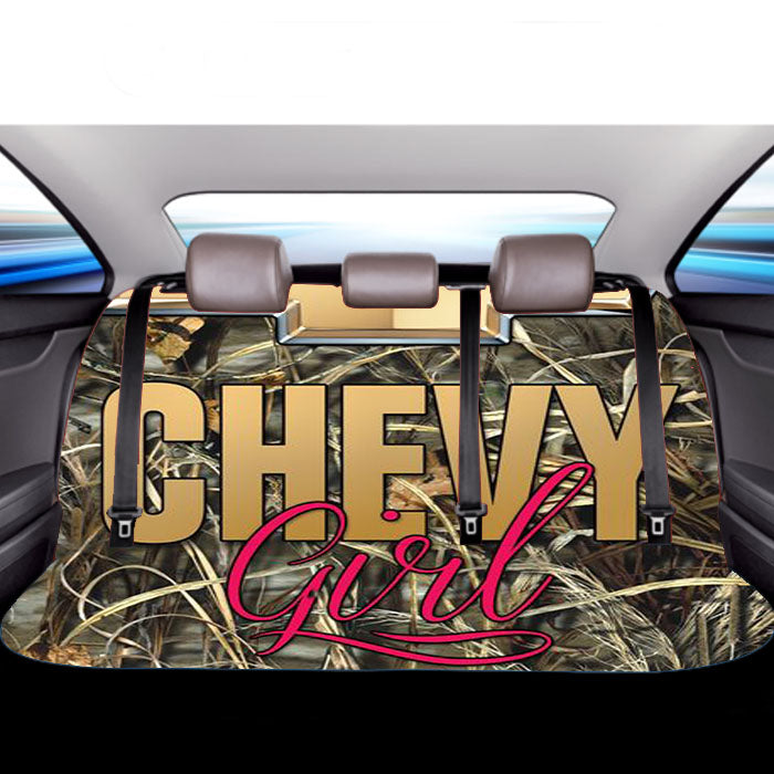 Chevy Girl Car Back Rear Seat Covers