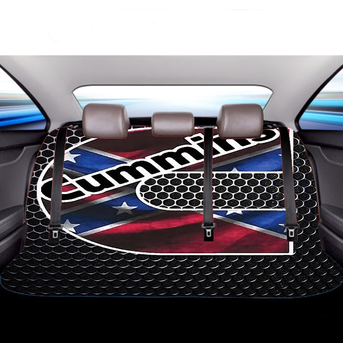 Cummins American Carbon Fiber Car Back Rear Seat Covers