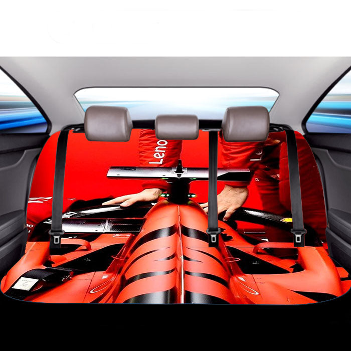Ferrari F1 Scuderia Car Back Rear Seat Covers