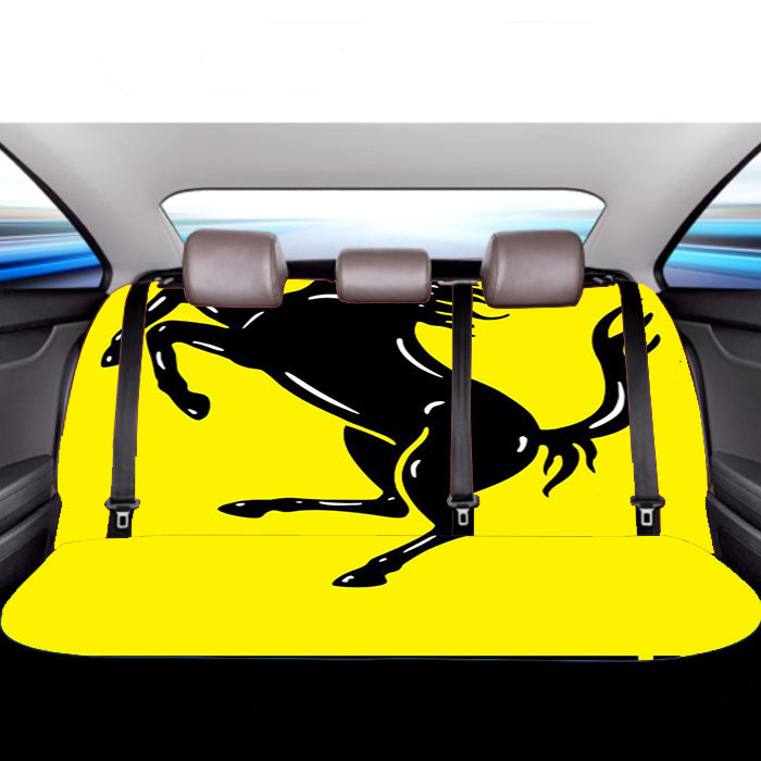 Ferrari Full Logo Car Back Rear Seat Covers