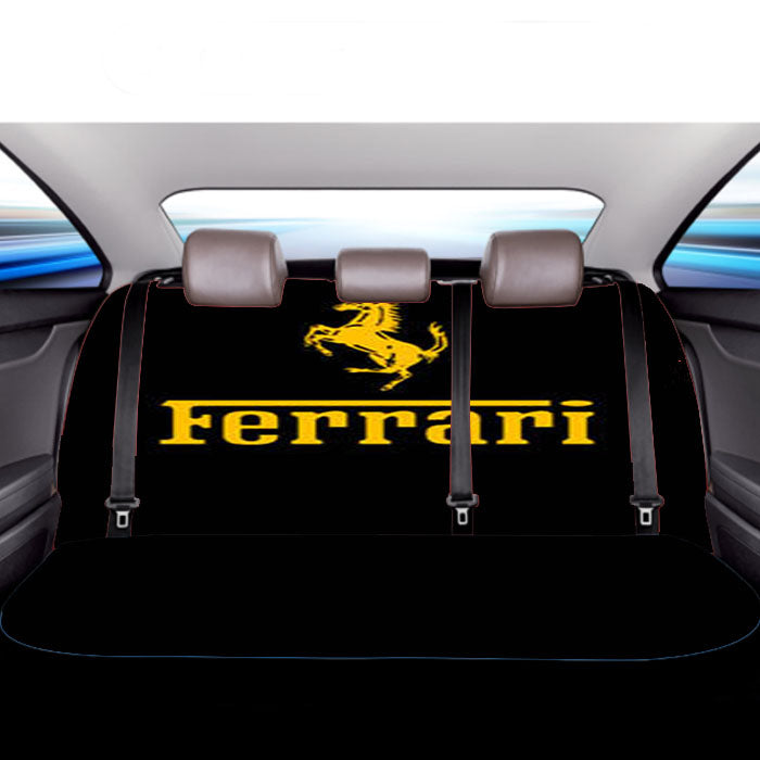 Ferrari Horse Car Back Rear Seat Covers
