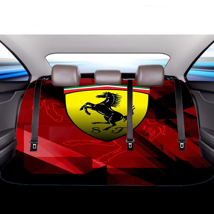 Formula 1 Ferrari Car Back Rear Seat Covers