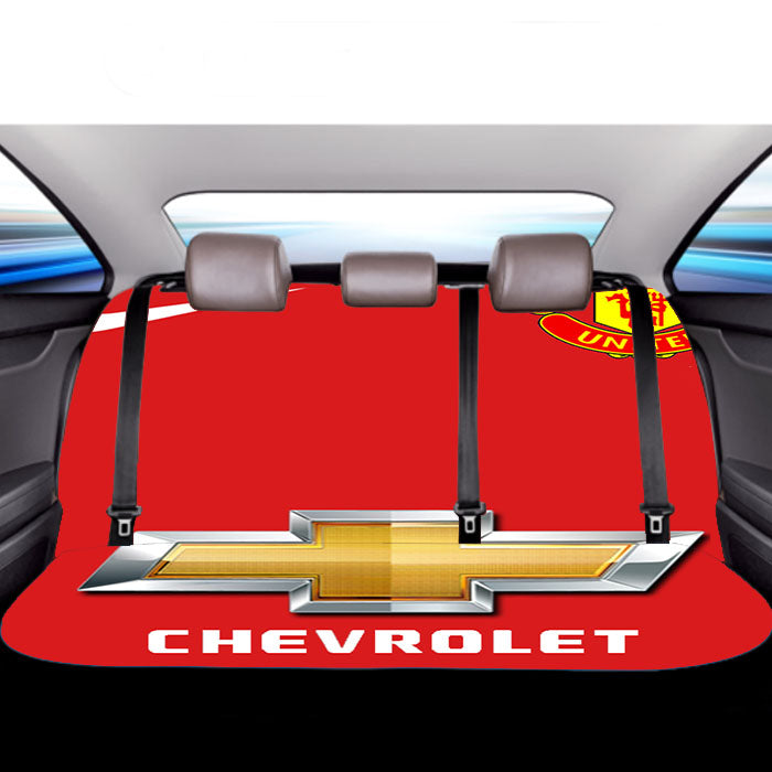 Manchester United Fc Nike Chevrolet Car Back Rear Seat Covers