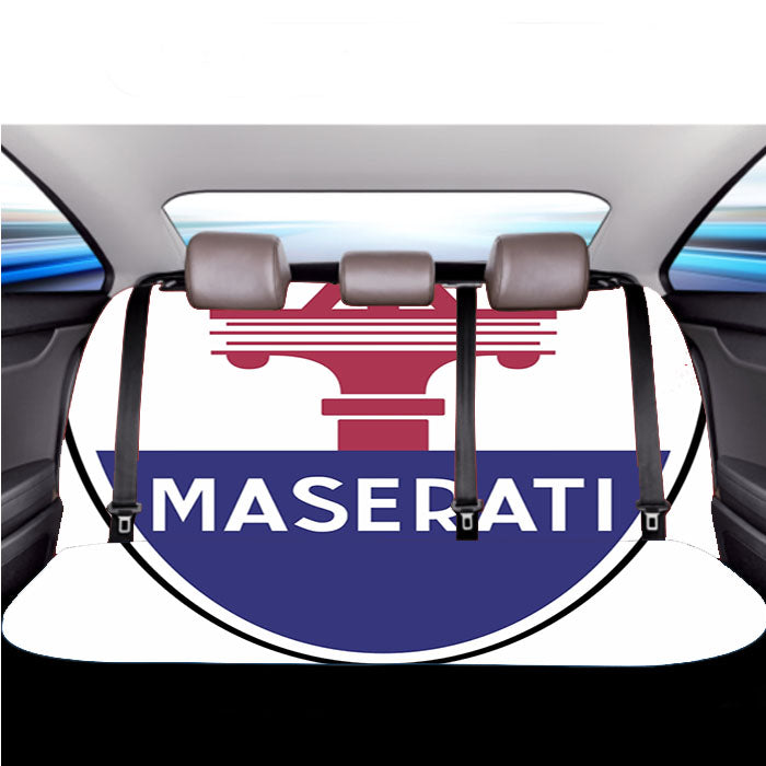 Maserati Emblem 3 Car Back Rear Seat Covers