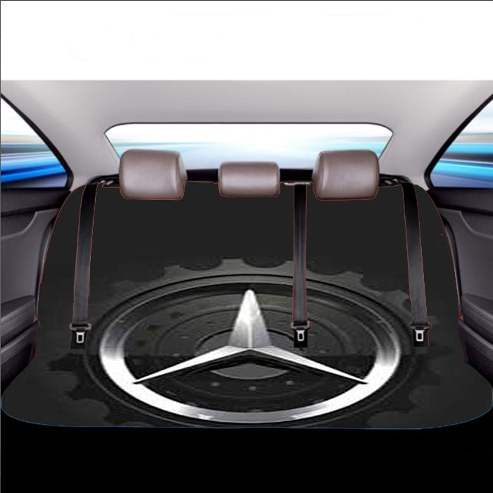 Mercedes-Benz Logo Car Back Rear Seat Covers