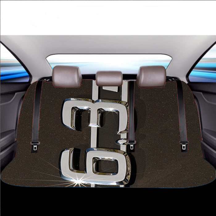 Mercedes Amg Car Logo Car Back Rear Seat Covers