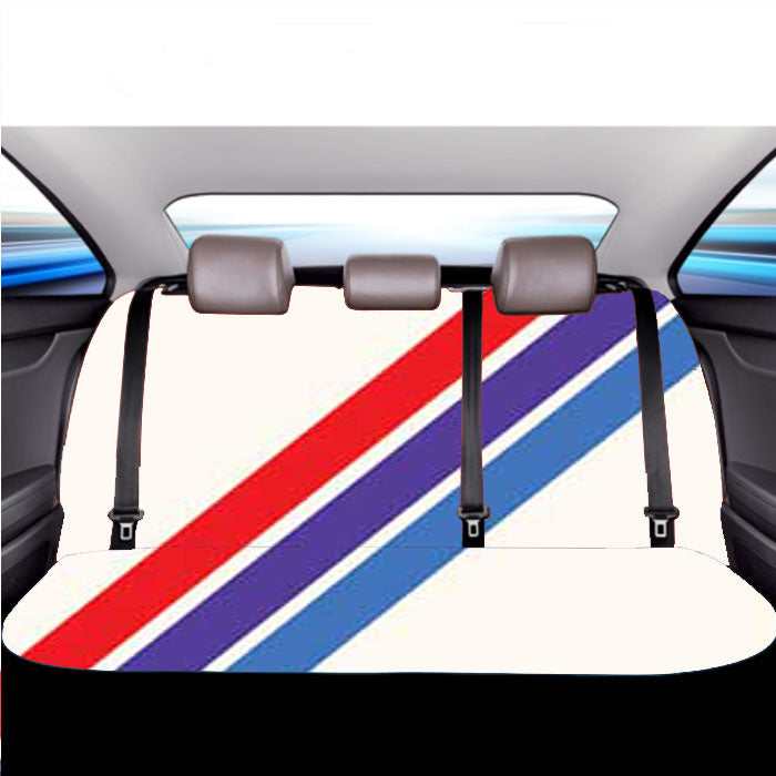 Mercedes Benz Stripes Car Back Rear Seat Covers