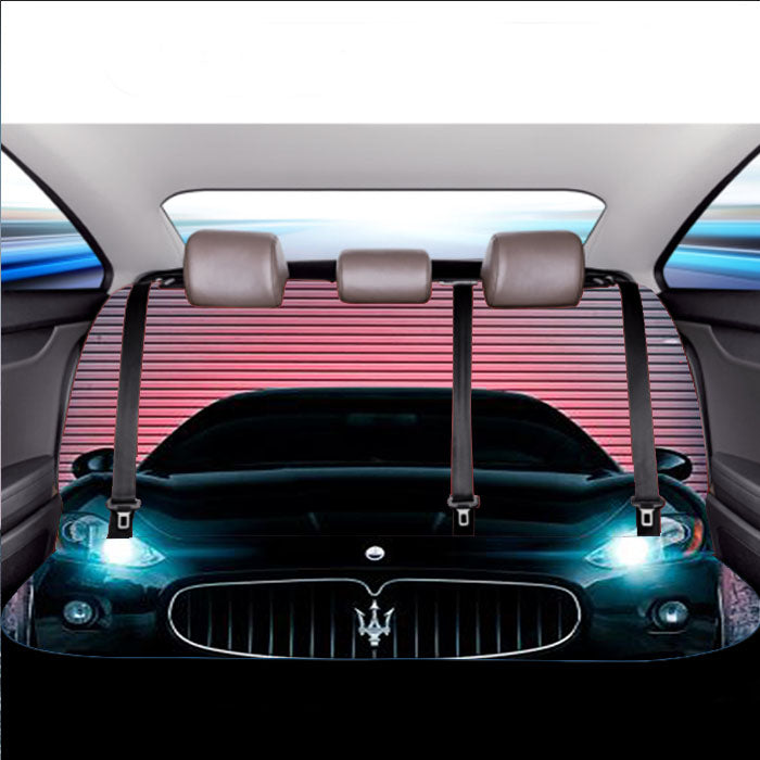 New Maserati Logo Car Back Rear Seat Covers