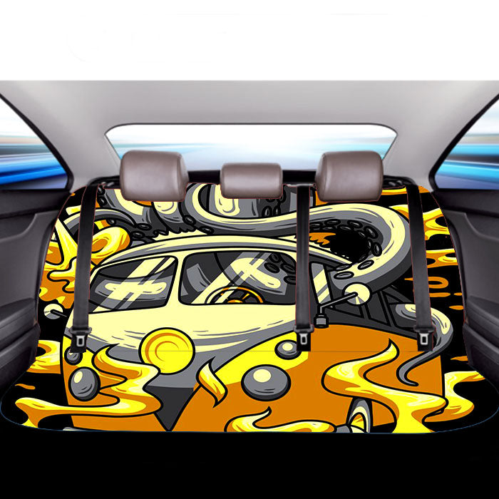 Octopus X Vw Graffiti Art Car Back Rear Seat Covers
