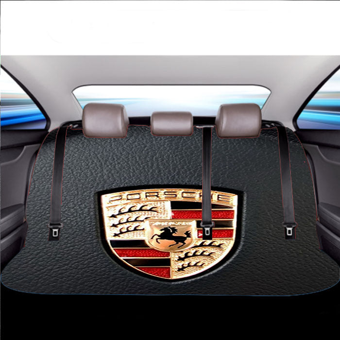 Porsche Drive Car Logo Car Back Rear Seat Covers