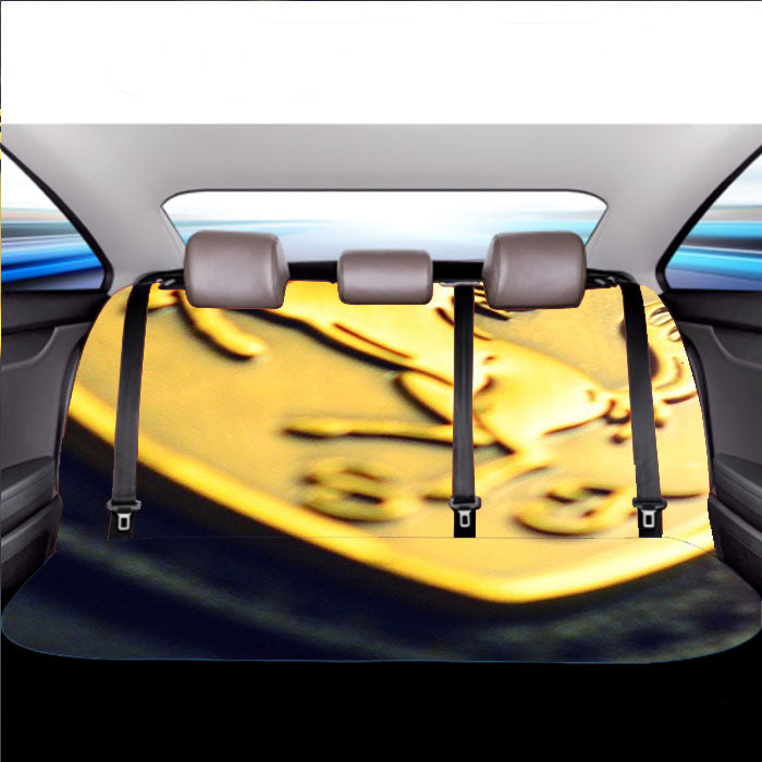 Racing Cars Ferrari Badge Car Back Rear Seat Covers