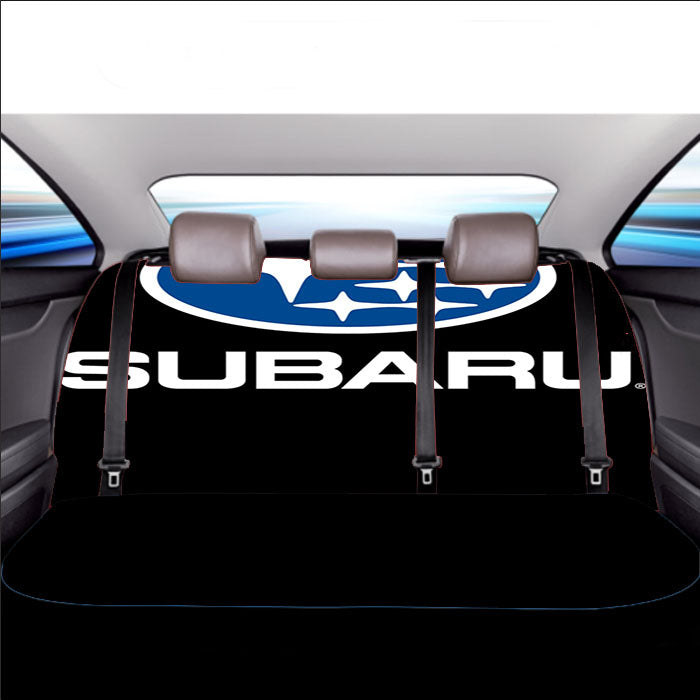 Subaru Logo Vector Car Back Rear Seat Covers