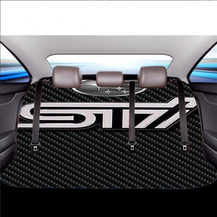 Subaru Sti Logo Car Back Rear Seat Covers