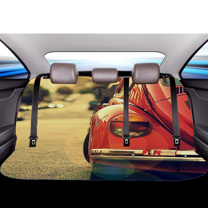 Vintage Vw Car Back Rear Seat Covers