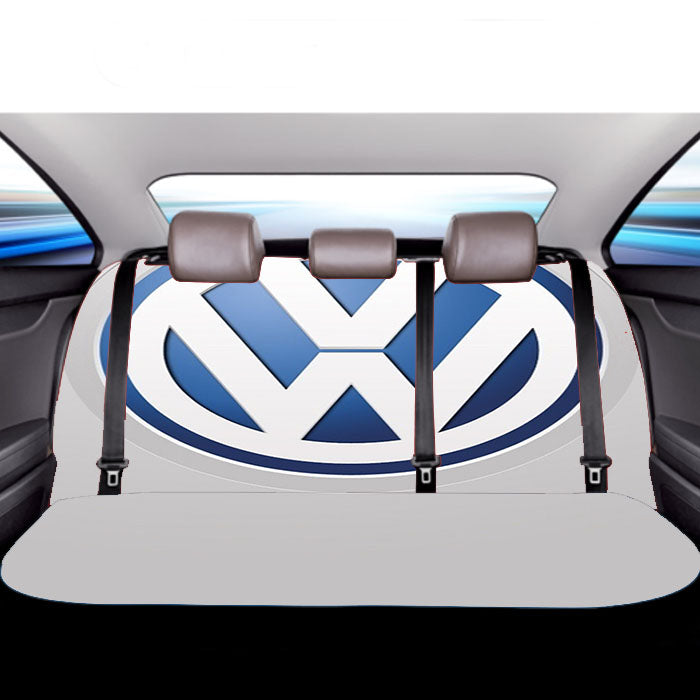 Volkswagen Logo Car Back Rear Seat Covers