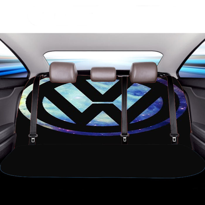 Vw Logo 2 Car Back Rear Seat Covers