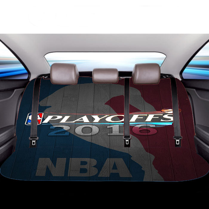 2016 Nba Playoffs Logo Car Back Rear Seat Covers