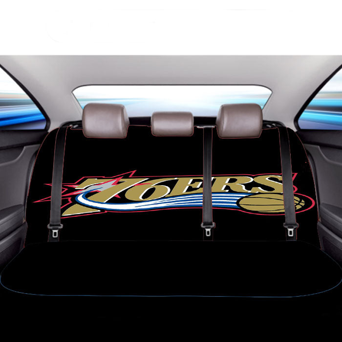 76Ers Basketball Team Logo Car Back Rear Seat Covers