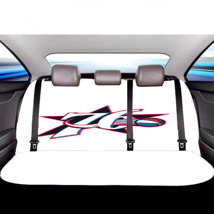 76Ers Logo Ball Back Car Back Rear Seat Covers