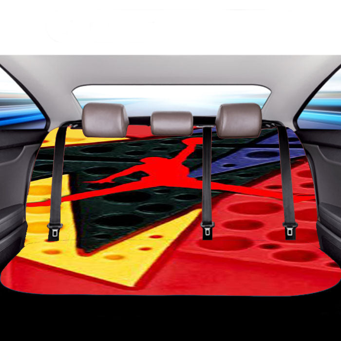Air Jordan Retro 7 Raptors Car Back Rear Seat Covers