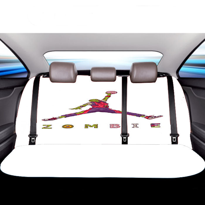 Air Jordan Zombie Car Back Rear Seat Covers