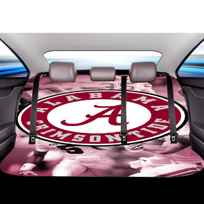 Alabama Crimson Tide Car Back Rear Seat Covers