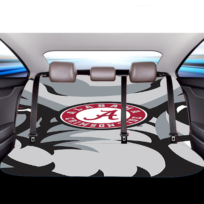 Alabama Crimson Tide Crimson Elephant Car Back Rear Seat Covers