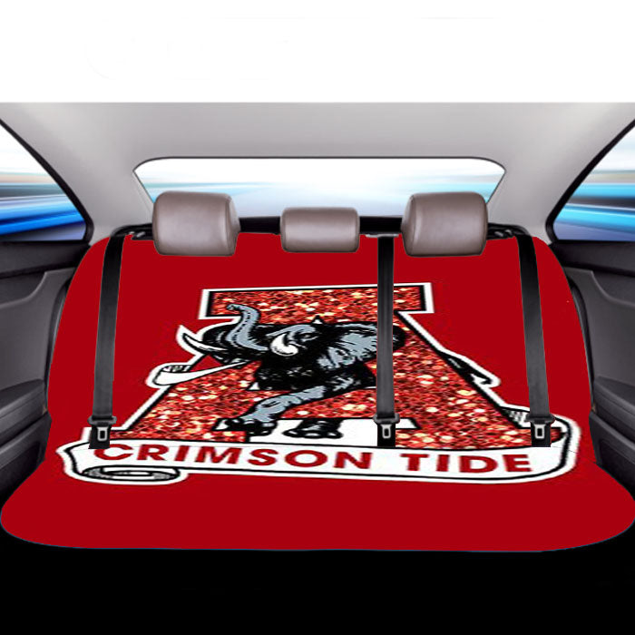 Alabama Crimson Tide Football Car Back Rear Seat Covers