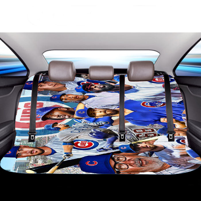 All Players Chicago Cubs Car Back Rear Seat Covers