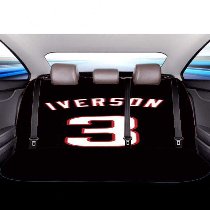 Allen Iverson Jersey Car Back Rear Seat Covers