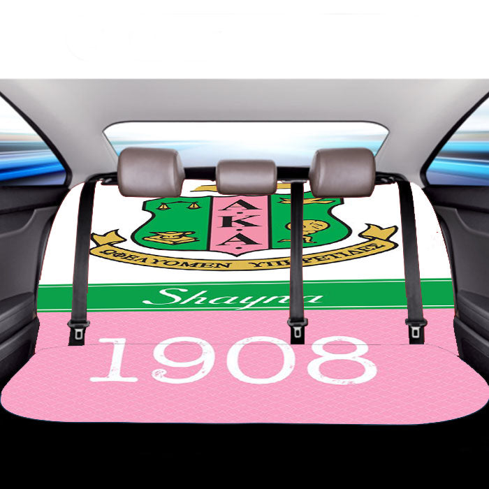 Alpha Kappa Alpha 1908 Car Back Rear Seat Covers
