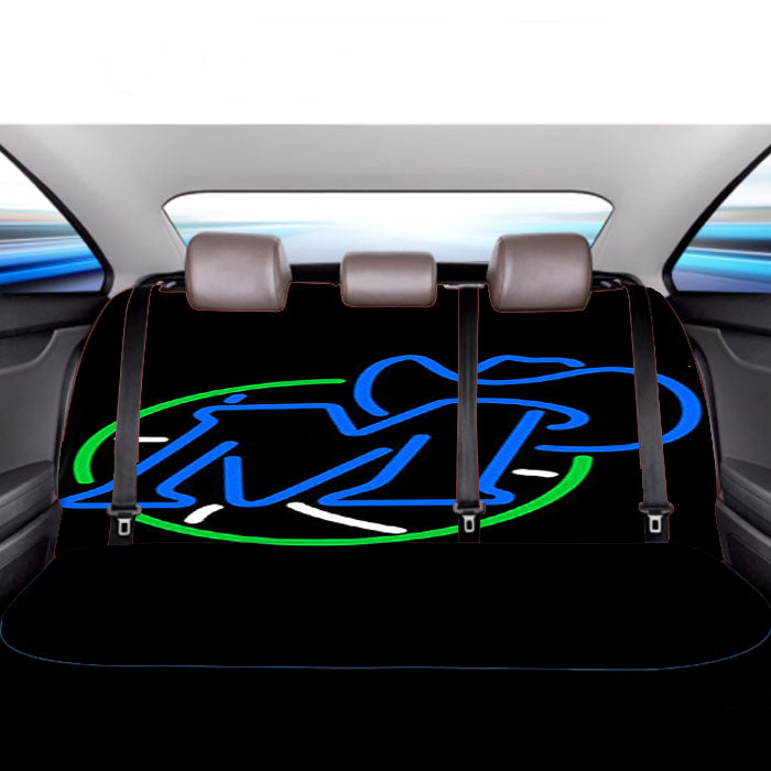Alternate Dallas Mavericks Car Back Rear Seat Covers