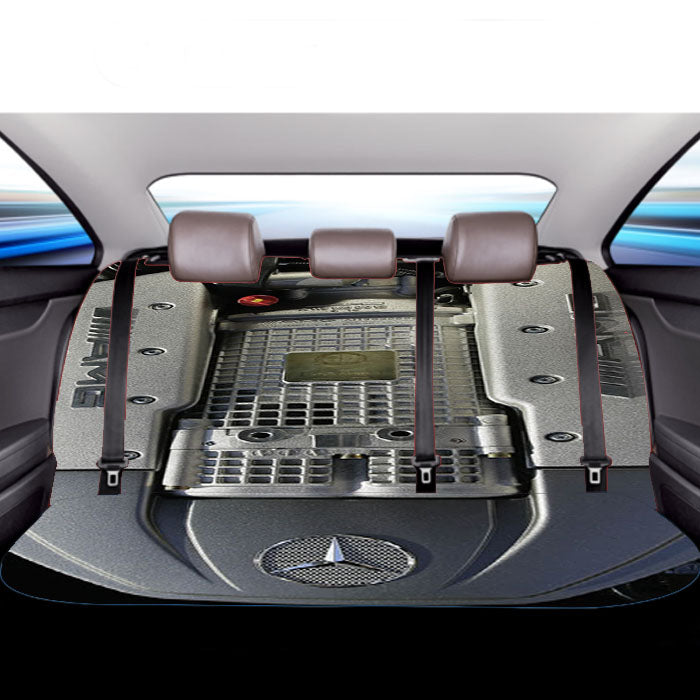 Amg Mercedes Benz Engine Car Back Rear Seat Covers