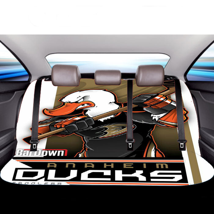 Anaheim Ducks Hockey Car Back Rear Seat Covers
